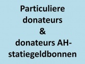 Particuliere donateurs